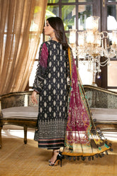 WP 446 Unstitched Viscose Print Embroidered - 3PC - Passion By Wania